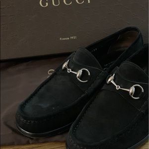 Men’s Gucci Suede Loafers